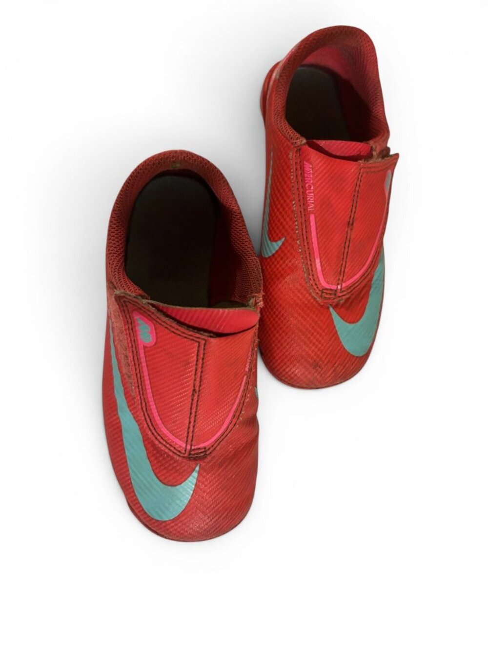 Nike Kids Mercurial Vapor Soccer Cleats Bright Crimson Size 10C